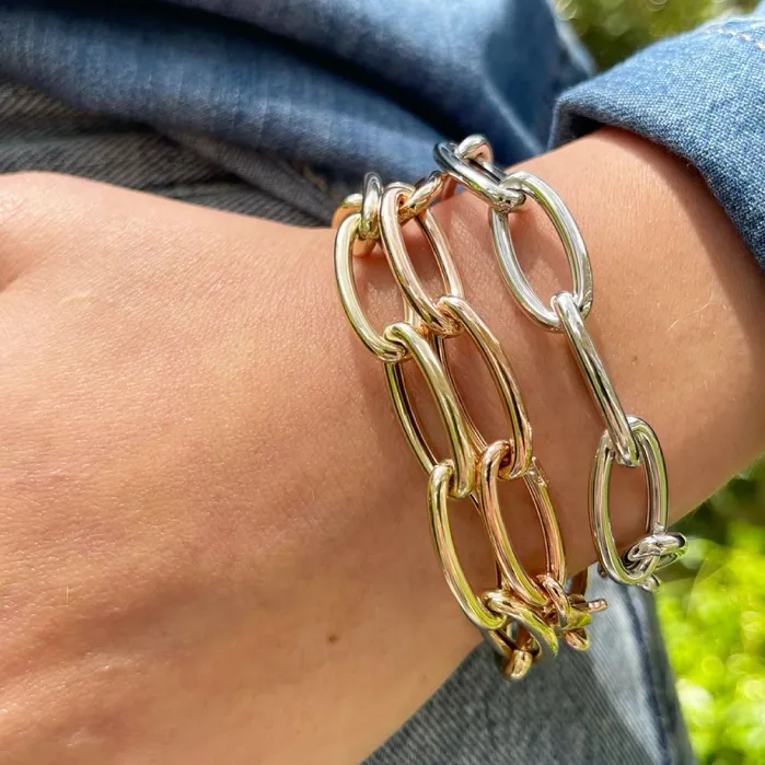 Shylee Rose Jewelry Bracelets Jumbo Link Bracelet