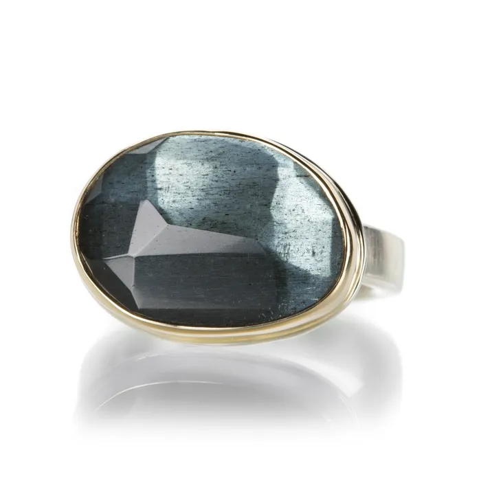 Jamie Joseph Moss Aquamarine Ring Rings