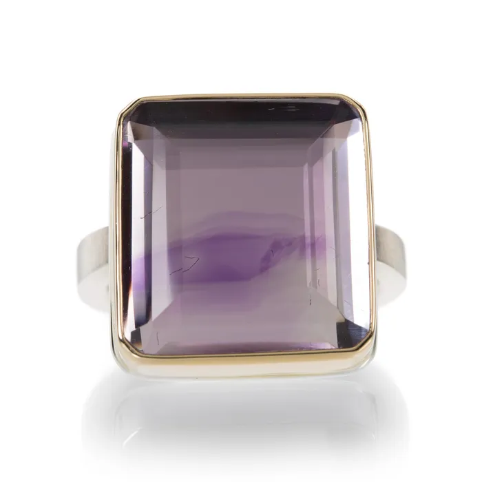 Rings Jamie Joseph Square Amethyst Ring Rings Jamie Joseph Square Amethyst Ring