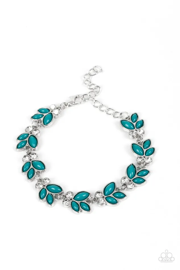 Paparazzi Accessories Vineyard Variety Blue Bracelet Jewelry by Bretta Bracelets