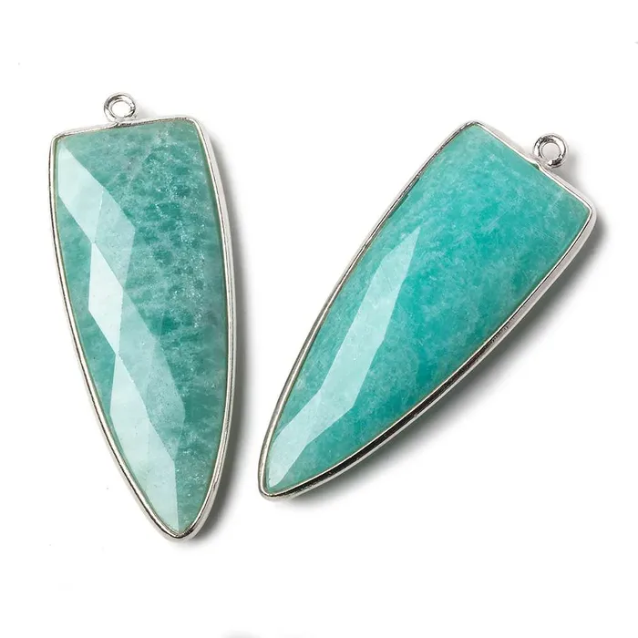 Rings Beadsofcambaycom 42x16mm Silver 925 Bezel Amazonite Point 1 ring Pendant 1 piece Rings Beadsofcambaycom 42x16mm Silver 925 Bezel Amazonite Point 1 ring Pendant 1 piece