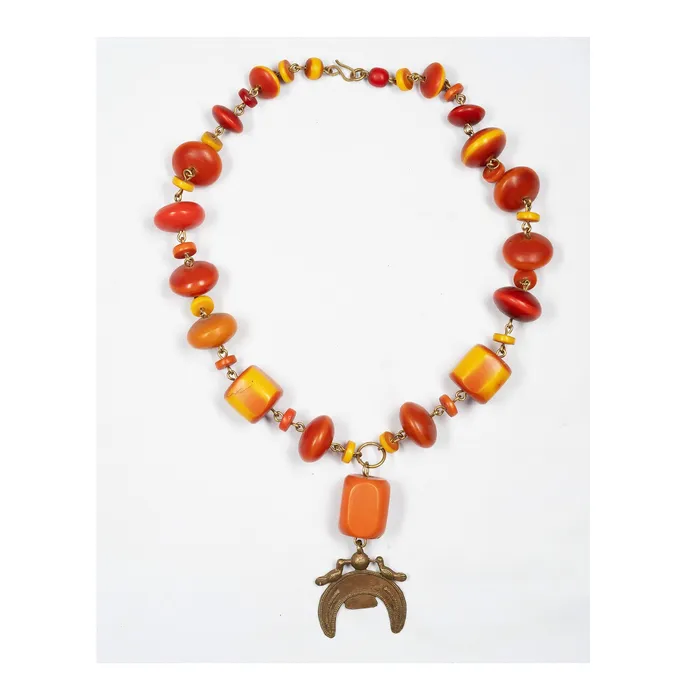 African Beaded Necklace Mwassus Jewelry Necklaces