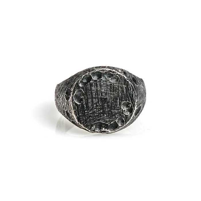 Circle Signet Ring Buck Palmer Rings