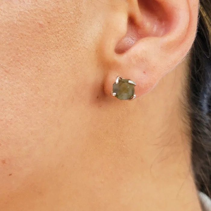 Earrings Raw Labradorite Stud Earrings Uniquelan Jewelry Earrings Raw Labradorite Stud Earrings Uniquelan Jewelry