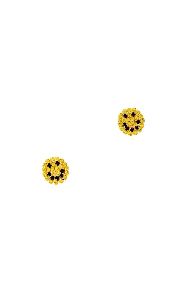 Elizabeth Cole Jewelry Mini Joy Earrings Earrings