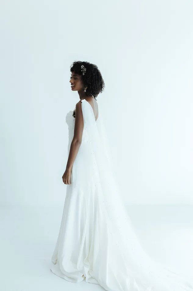 Hailey Pearl Wings Jay Kay Braids and Bridal Earrings