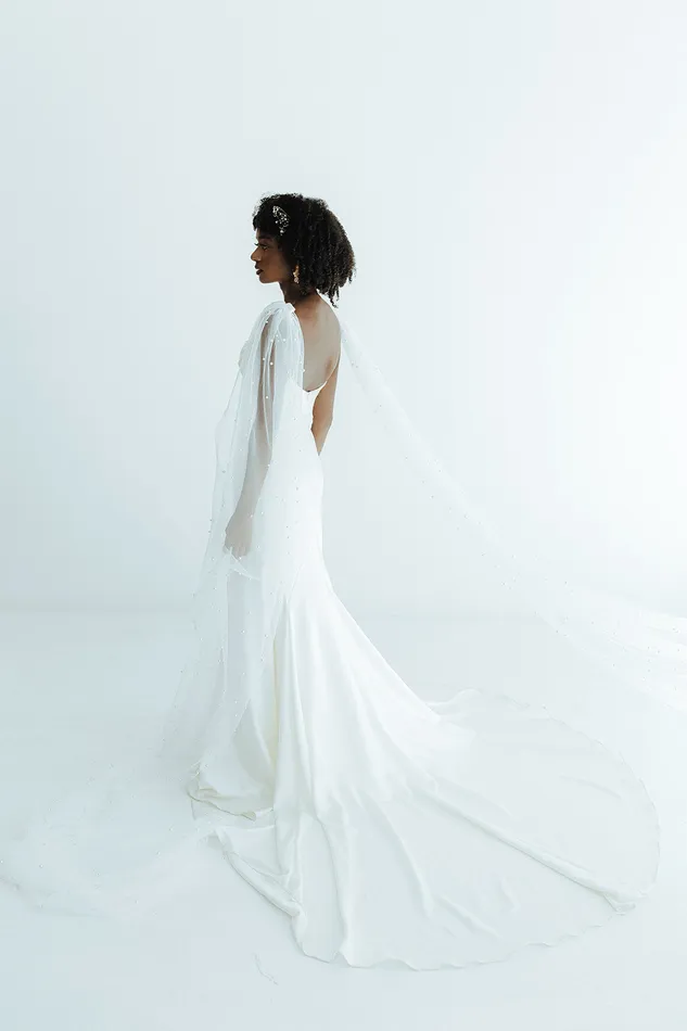 Hailey Pearl Wings Jay Kay Braids and Bridal Earrings