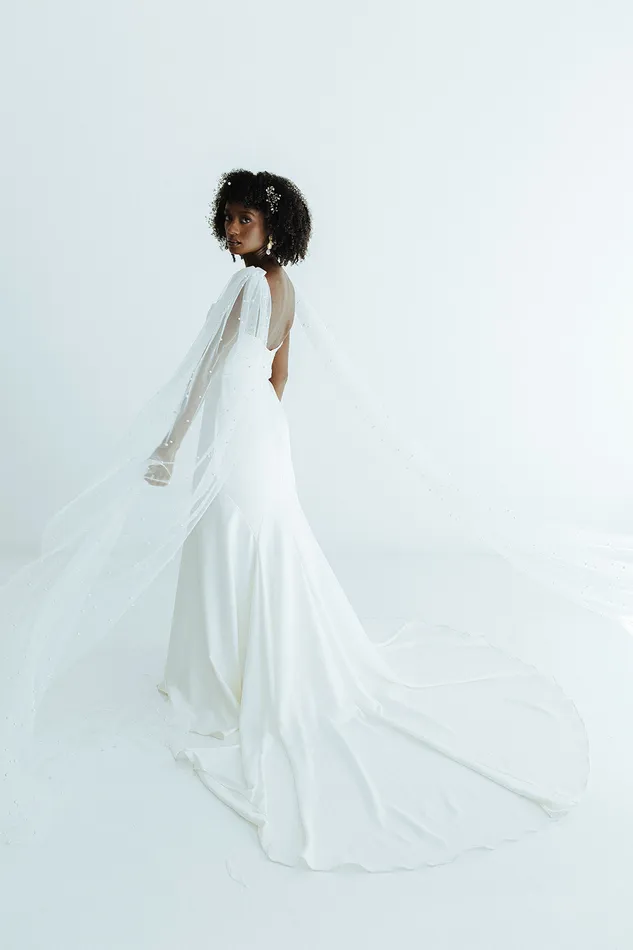 Hailey Pearl Wings Jay Kay Braids and Bridal Earrings