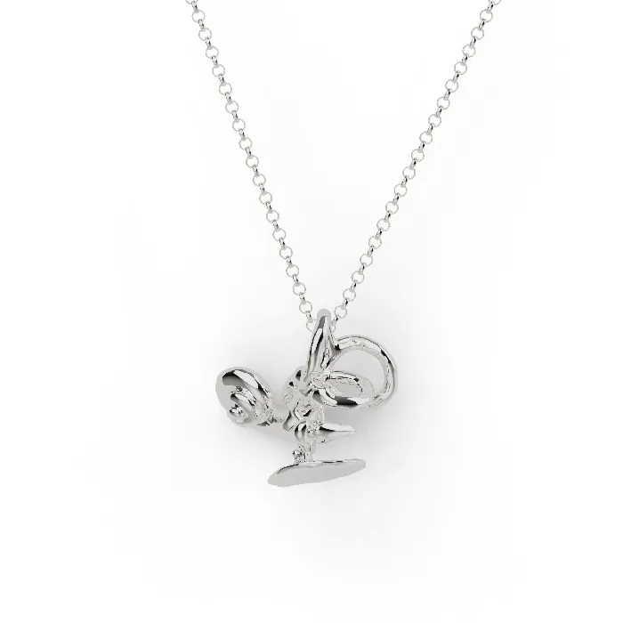 inner ear anatomy necklace silver sciencejewelry1824 Necklaces