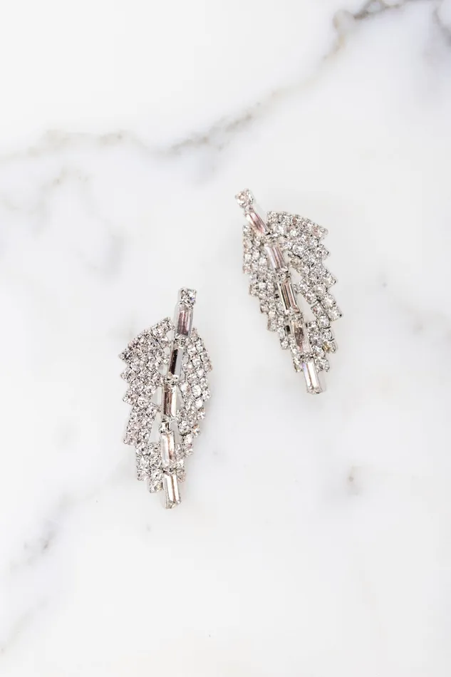 Leafy Earrings Elizabeth Cole Jewelry Earrings