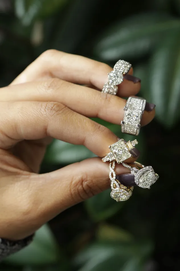 Luminar 179 ctw GIA Certified Pear Cut Diamond Engagement Ring Luminar Rings