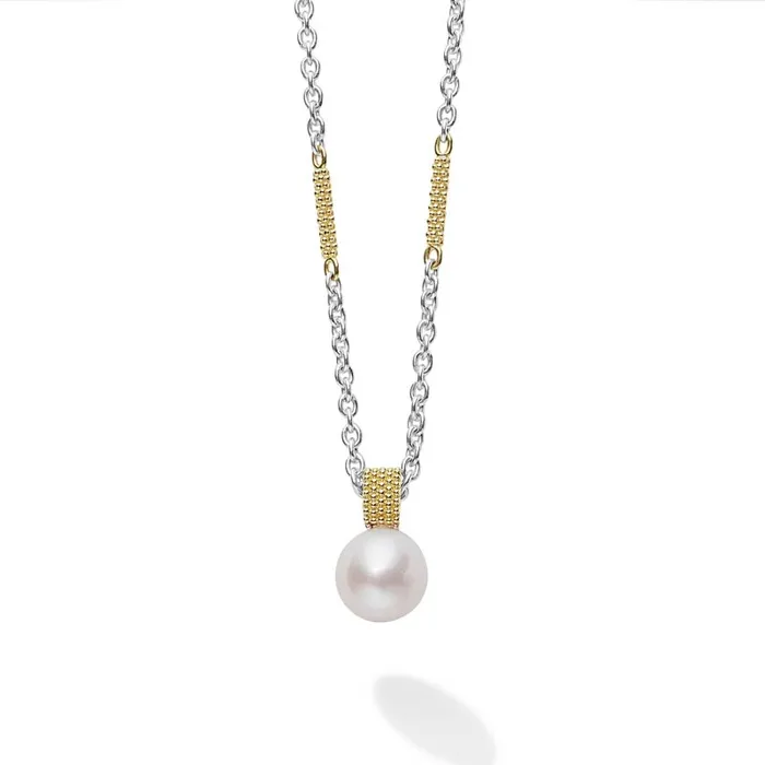Luna Pearl Pendant Necklace LAGOS Necklaces