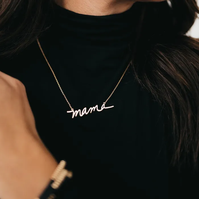 Mama Necklace Wholesale Jewelry Necklaces