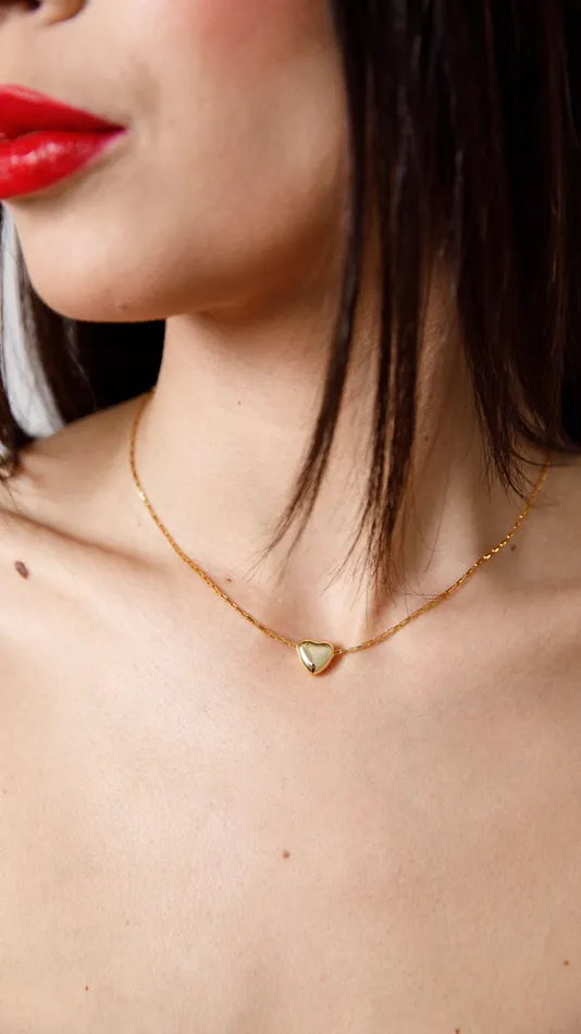 Necklaces Adjustable heart necklace pau jewelry