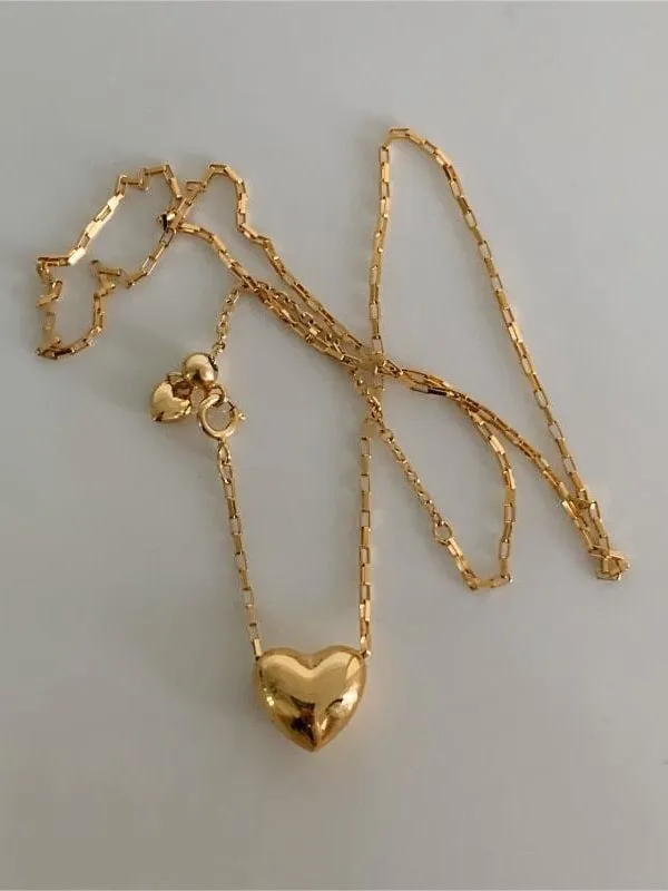 Necklaces Adjustable heart necklace pau jewelry