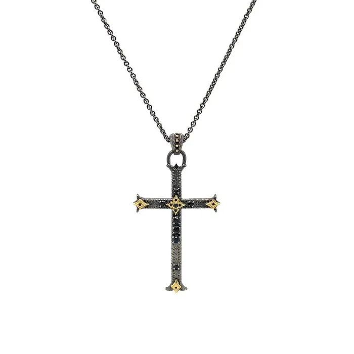 Necklaces ARMENTA Crivelli Cross Necklace