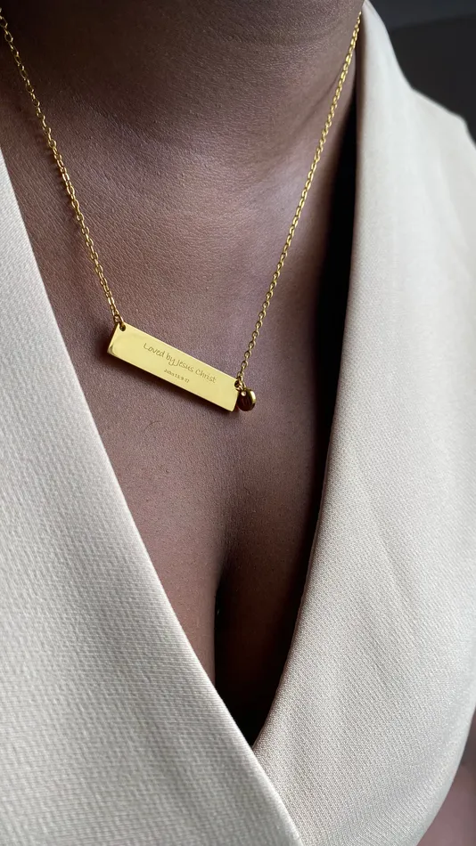 Necklaces P4Purpose LOVED BY JESUS Necklace