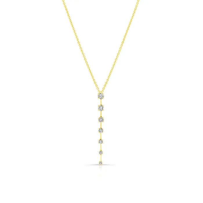 RAHAMINOV DIAMONDS Necklaces Graduating Lariat Diamond Necklace