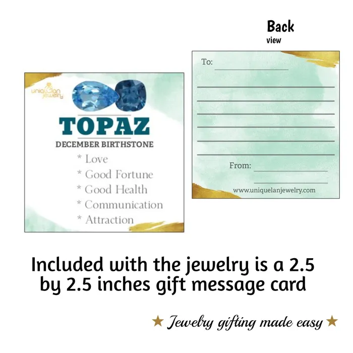Raw Swiss Blue Topaz Necklace Uniquelan Jewelry Necklaces Raw Swiss Blue Topaz Necklace Uniquelan Jewelry Necklaces