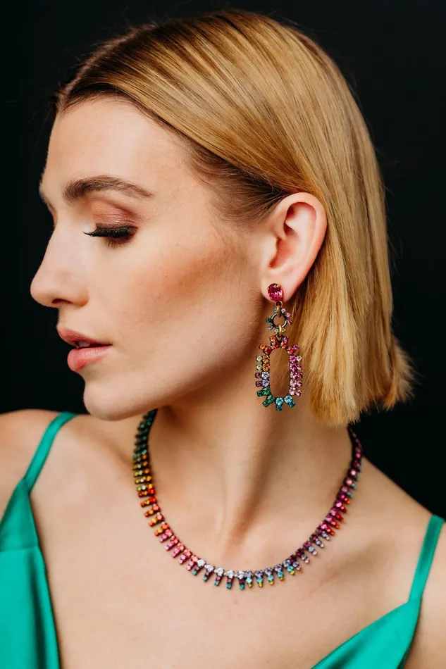 Rhiannon Earrings ELIZABETH COLE JEWELRY Earrings