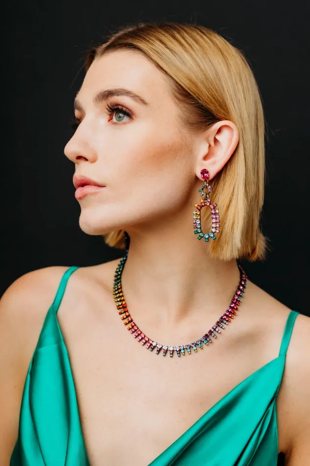 Rhiannon Earrings ELIZABETH COLE JEWELRY Earrings