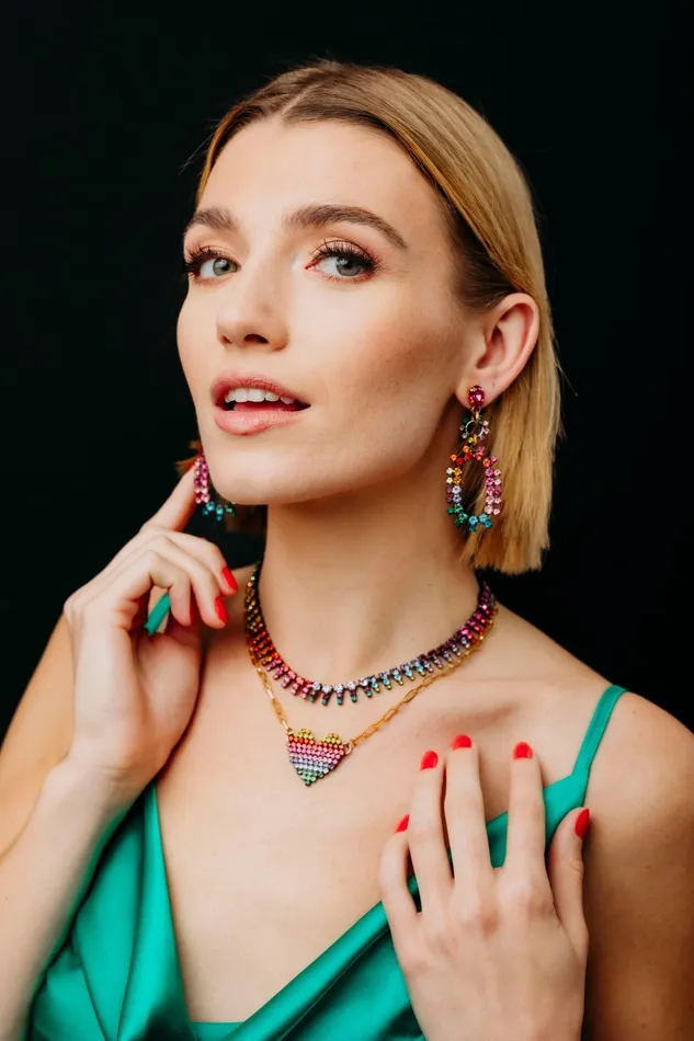 Rhiannon Earrings ELIZABETH COLE JEWELRY Earrings