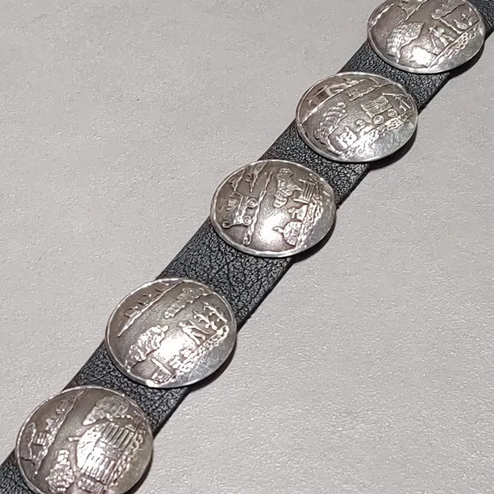 Rings Crown Jewels Coin Sterling Silver Navajo Storyteller Concho Belt Handmade Native American