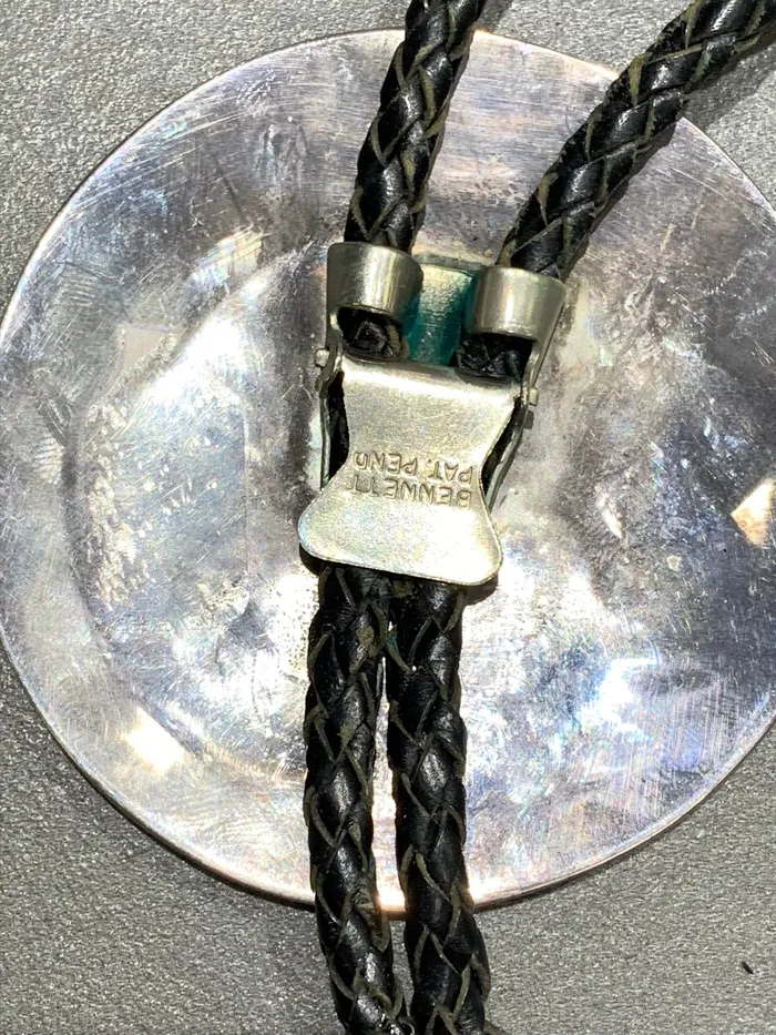 Rings NATIVE AMERICAN VINTAGE NATIVE AMERICAN HORSE BOLO STERLING SILVER