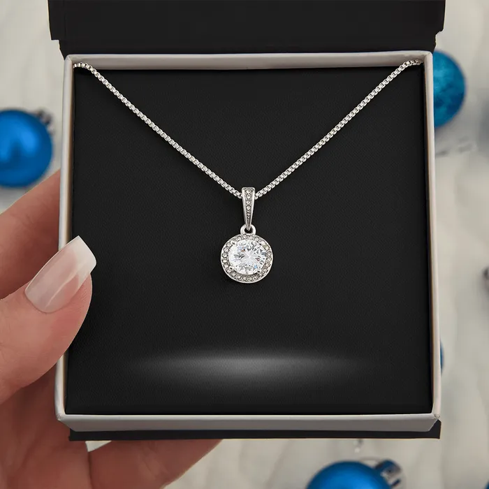 ShineOn Fulfillment Necklaces Eternal Hope Necklace with Personalized Message Card