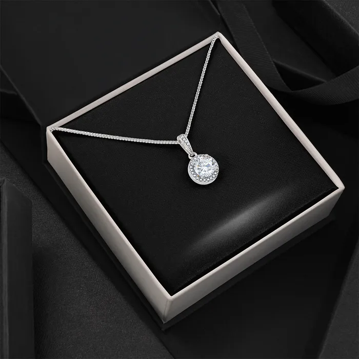 ShineOn Fulfillment Necklaces Eternal Hope Necklace with Personalized Message Card