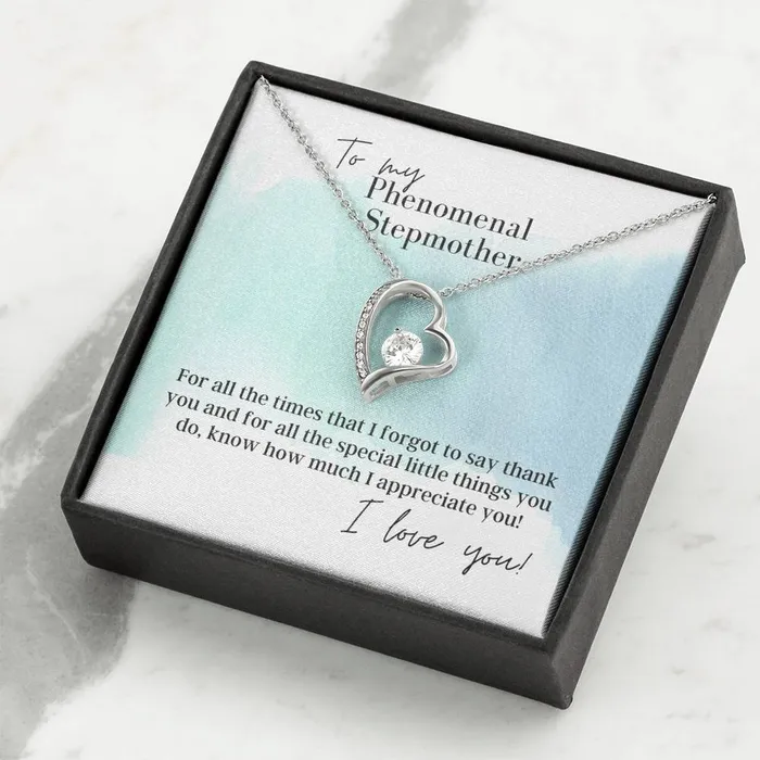 ShineOn Fulfillment Necklaces To My Phenomenal Stepmother Forever Love Pendant Necklace