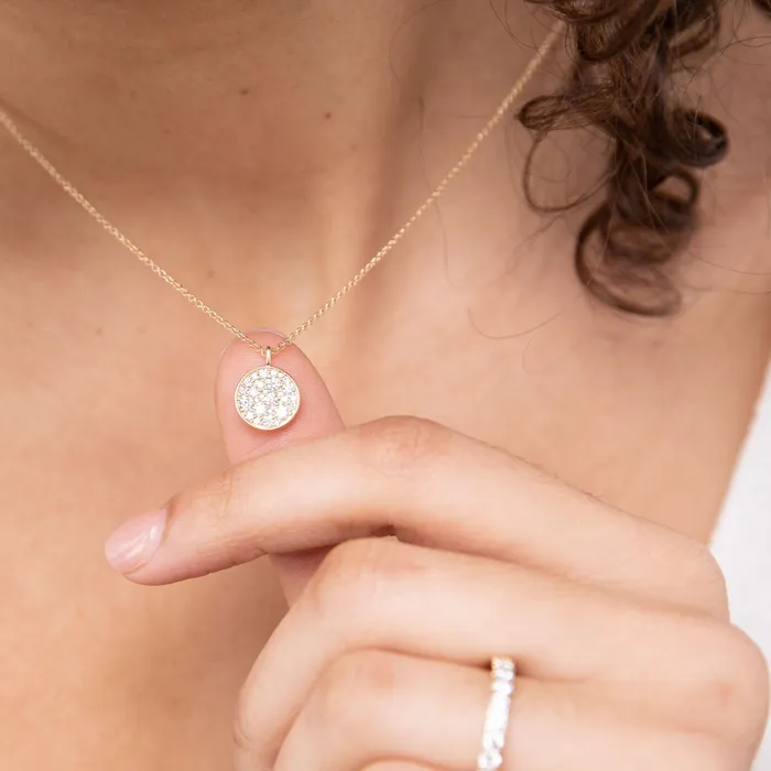 Valerie Madison Fine Jewelry Pav Diamond Pendant Necklace Necklaces Valerie Madison Fine Jewelry Pav Diamond Pendant Necklace Necklaces